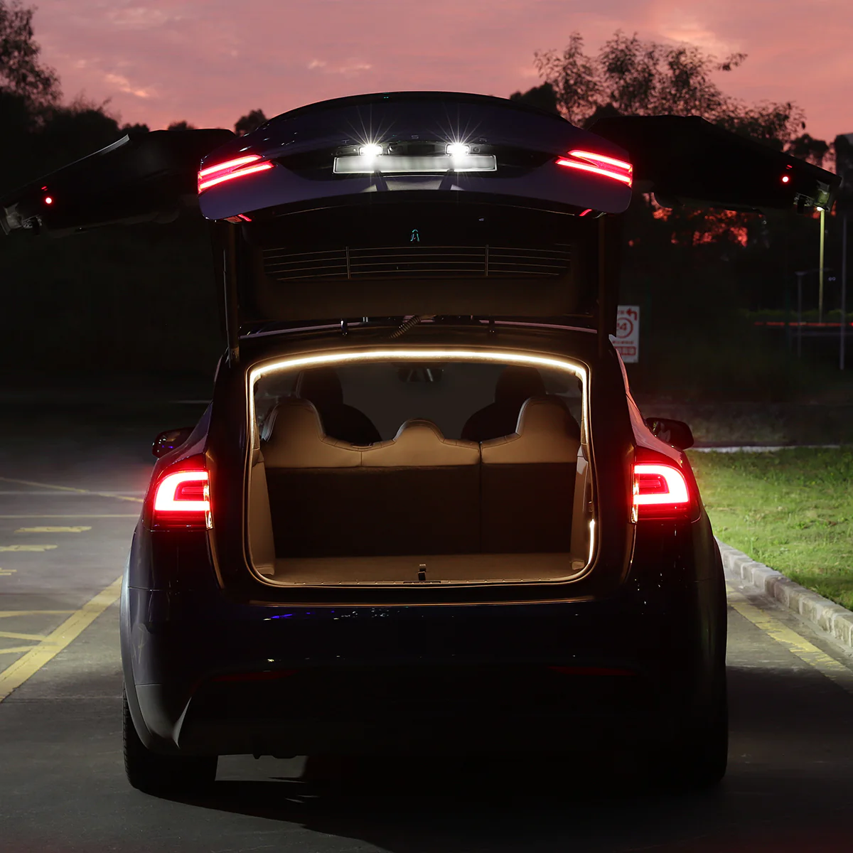 Trunk LED Strip for Model X - Image 5