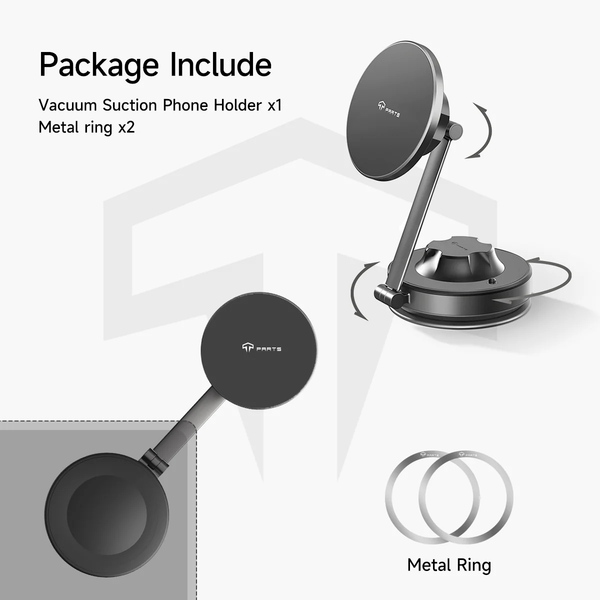 Vacuum Suction Phone Holder for Model 3/Y/S/X - Image 13