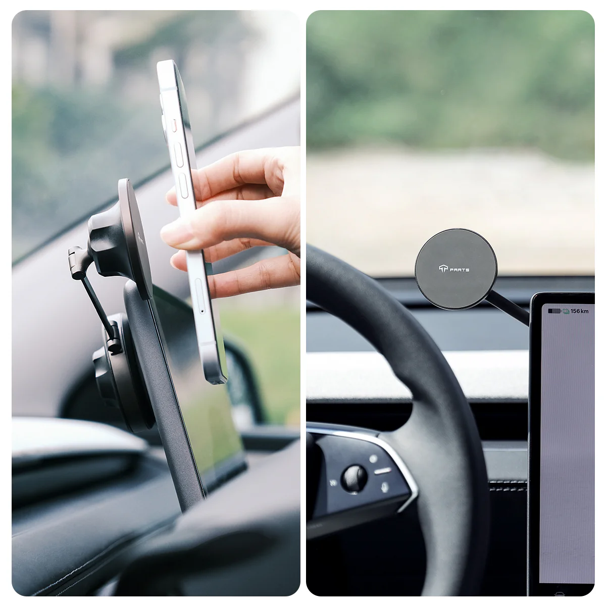 Vacuum Suction Phone Holder for Model 3/Y/S/X - Image 6