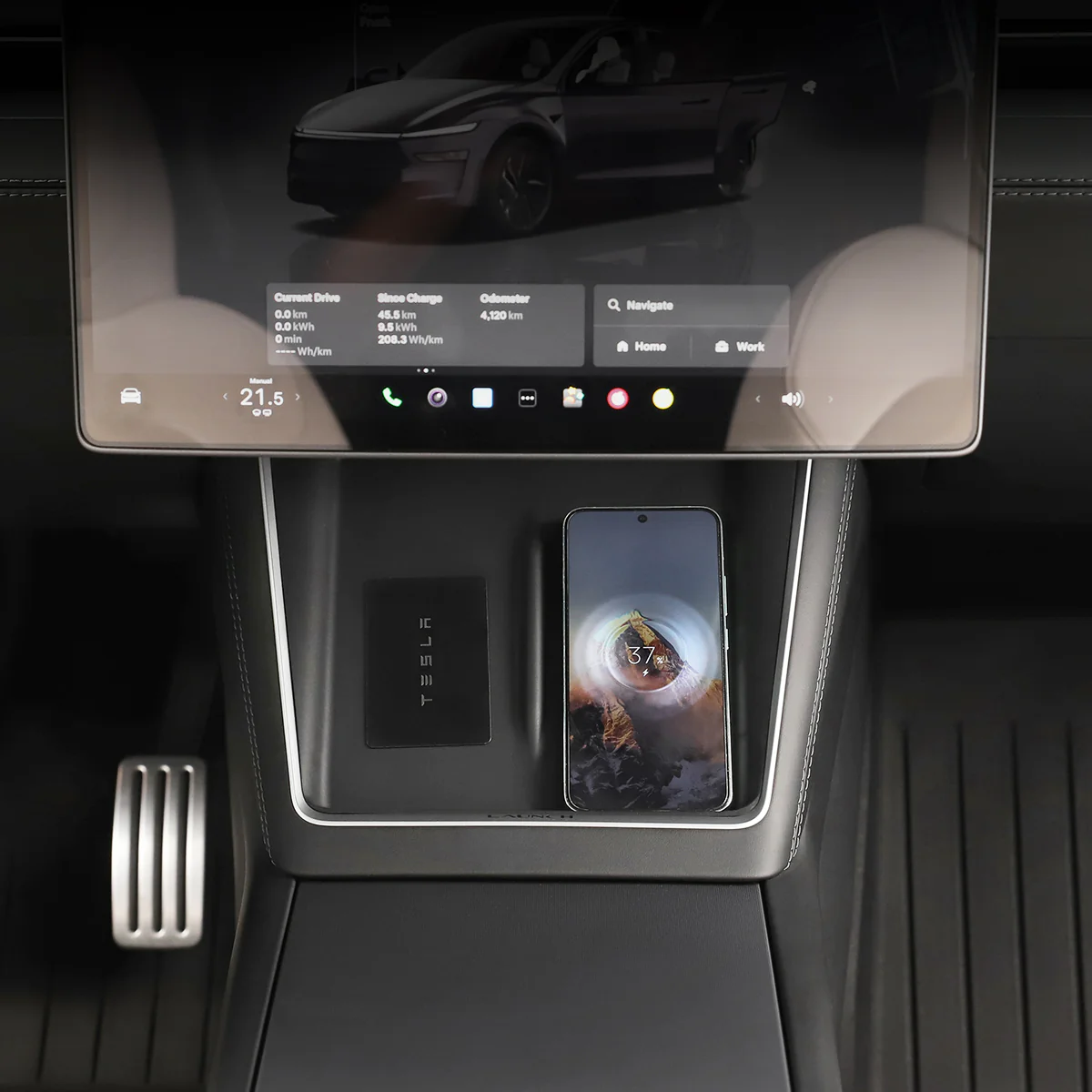 Center Console Wireless Charger Pad for Model Y - Image 6